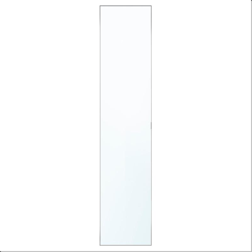 AHEIM オーヘイム 扉 ヒンジ付き - ミラーガラス 50x229cm