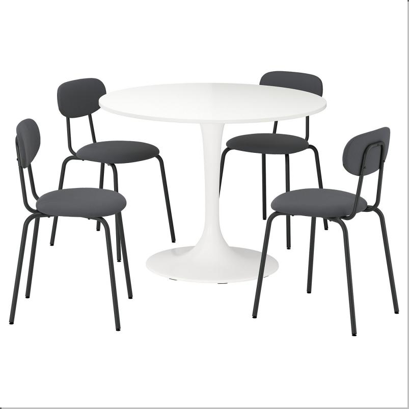 DOCKSTA ドクスタ / SANDSBERG サンドスベリ テーブル&チェア4脚